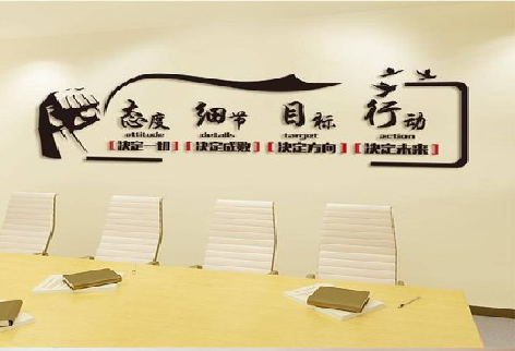 黄龙企业文化墙主要展示什么？