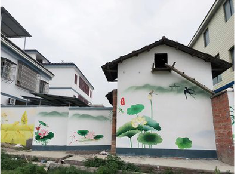 黄龙室外墙绘-从选材到保养。